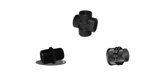 Black Poly Fittings